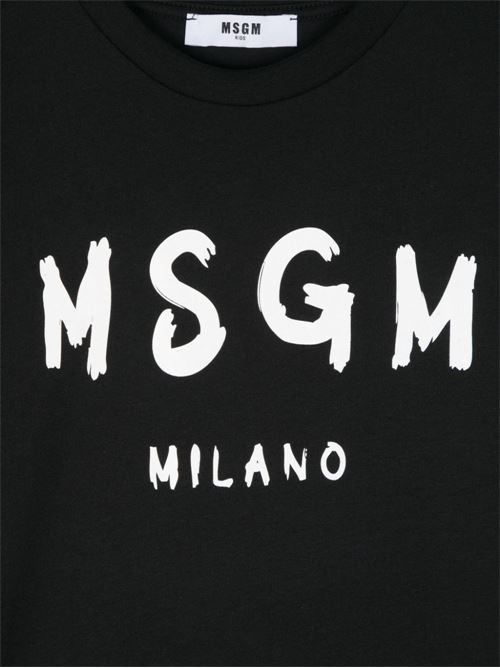 T-shirt bambino maniche lunghe MSGM KIDS | F4MSJUTH292110